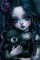 Diamond Art Kits for Adults Gothic 5D Diamond Painting Kits for Adults DIY Full Round Drill Carton Diamond Art